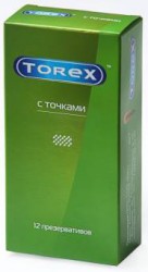 Презервативы, Torex (Торекс) №12 с точками