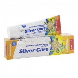 Зубная паста для детей от 0 до 3 лет, Silver Care (Сильвер Кэа) 30 мл Экологичная защита с серебром