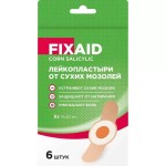 Лейкопластырь, Fixaid (Фиксэйд) №6 Корн Салицилик от сухих мозолей